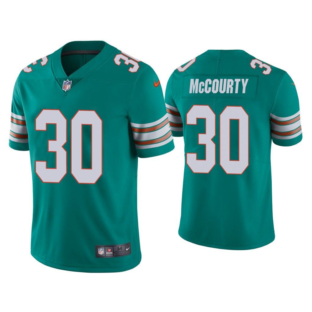 Men Miami Dolphins 30 Jason McCourty Nike Green Vapor Limited NFL Jersey